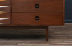  West Michigan Furniture Co Mid Century Modern Dresser w Lacquered Bowtie Drawers - 3596266