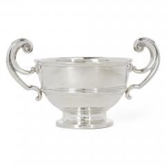  West Son Silver bowl and spoon in fitted case by Irish firm West Son - 3282071