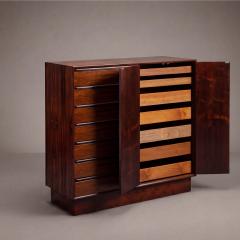  Westnofa Furniture Brazilian Rosewood Gentlemans Dresser Chest by Westnofa Sweden - 4636586