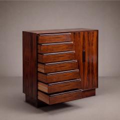  Westnofa Furniture Brazilian Rosewood Gentlemans Dresser Chest by Westnofa Sweden - 4636588