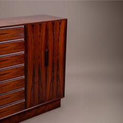  Westnofa Furniture Brazilian Rosewood Gentlemans Dresser Chest by Westnofa Sweden - 4636590