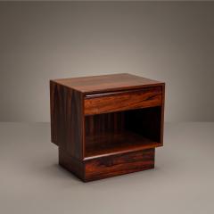  Westnofa Furniture Brazilian Rosewood Nightstand End Tables by Westnofa Pair - 4591652