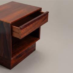  Westnofa Furniture Brazilian Rosewood Nightstand End Tables by Westnofa Pair - 4591653