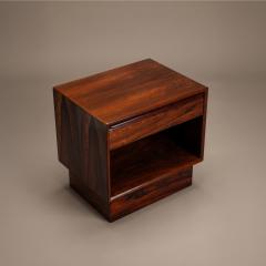  Westnofa Furniture Brazilian Rosewood Nightstand End Tables by Westnofa Pair - 4591655