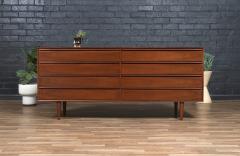  Westnofa Furniture Mid Century Modern Walnut 8 Drawer Dresser by Westnofa - 3979183