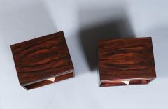  Westnofa Furniture Mid Century Rosewood Night Stands w Bookcase by Westnofa - 4484908