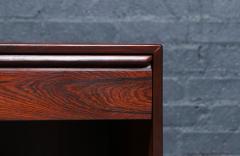  Westnofa Furniture Mid Century Rosewood Night Stands w Bookcase by Westnofa - 4484910