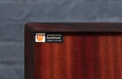  Westnofa Furniture Mid Century Rosewood Night Stands w Bookcase by Westnofa - 4484913