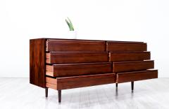  Westnofa Furniture Scandinavian Modern Rosewood 8 Drawer Dresser by Westnofa - 3133026