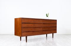  Westnofa Furniture Scandinavian Modern Walnut 8 Drawer Dresser by Westnofa - 3176342