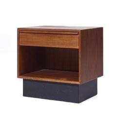  Westnofa Furniture Westnofa Mid Century Danish Teak Single Drawer Nightstand - 3932430