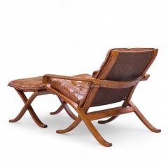 Westnofa Furniture Westnofa Mid Century Norwegian Bentwood and Leather Lounge Chairs Pair - 4276902