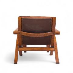  Westnofa Furniture Westnofa Mid Century Norwegian Bentwood and Leather Lounge Chairs Pair - 4276906