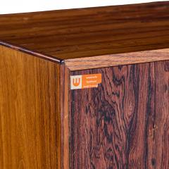  Westnofa Furniture Westnofa Mid Century Norwegian Rosewood Gentlemans Chest Dresser - 4496202