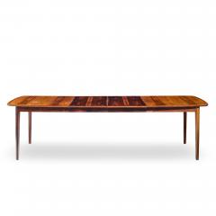  Westnofa Furniture Westnofa Mid Century Norwegian Rosewood Hidden Leaf Expanding Dining Table - 4481469