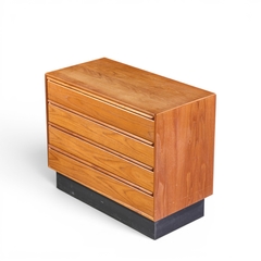  Westnofa Furniture Westnofa Mid Century Norwegian Teak 4 Drawer Dresser - 4692489