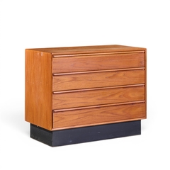  Westnofa Furniture Westnofa Mid Century Norwegian Teak 4 Drawer Dresser - 4692905