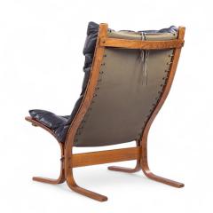  Westnofa Furniture Westnofa Mid Century Siesta Norwegian Bentwood and Leather Lounge Chairs Pair - 4266200