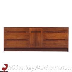  Westnofa Furniture Westnofa Style Mid Century Danish Rosewood Lowboy Dresser - 3688411