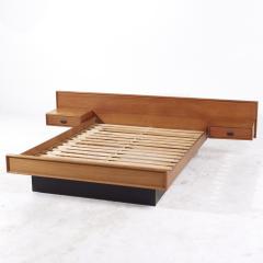  Westnofa Furniture Westnofa Style Mid Century Danish Teak Queen Platform Bed with Nightstands - 3840081