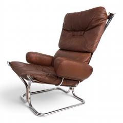  Westnofa Furniture Westnofa Wing Leather Armchair by Harald Relling 1970 - 4749888