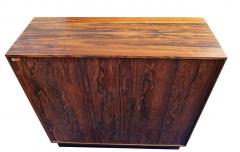  Westnofa of Norway 1960s Modern Rosewood Dresser Gentlemens Tall Chest of Drawers Westnofa Norway - 2422438
