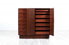  Westnofa of Norway Mid Century Modern Brazilian Rosewood Bachelor Chest of Drawers - 2264103