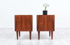  Westnofa of Norway Mid Century Modern Brazilian Rosewood Night Stands by Westnofa - 2239577