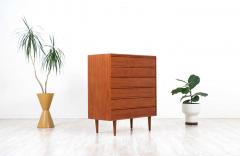  Westnofa of Norway Mid Century Modern Teak Chest of Drawers by Westnofa - 2243420