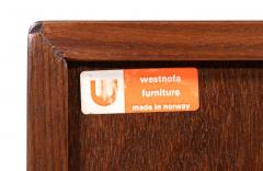  Westnofa of Norway Mid Century Modern Walnut Chest of Drawers by Westnofa - 2252368