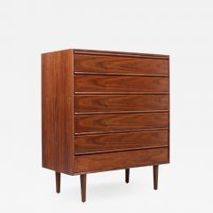  Westnofa of Norway Mid Century Modern Walnut Chest of Drawers by Westnofa - 2254089