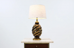  Westwood Industries Mid Century Modern Brass Spiral Form Table Lamp by Westwood Industries - 2711876