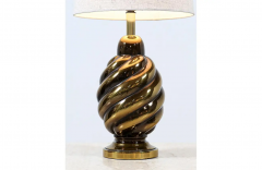  Westwood Industries Mid Century Modern Brass Spiral Form Table Lamp by Westwood Industries - 2711878