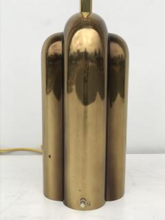  Westwood Industries Pair of Art Deco Style Brass Lamps - 614432