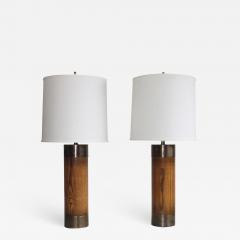  Westwood Industries Westwood Bronze And walnut Large Table Lamps - 770437