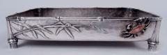  Whiting Manufacturing Co Whiting Japonesque Mixed Metal Sterling Silver Bamboo Crab Bowl - 4338702