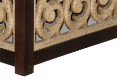  Widdicomb Furniture Co Side Table in Walnut with Resin Decoration by Widdicomb - 160605