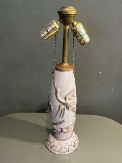  Wiener Werkst tte ART DECO AUSTRIAN POTTERY LAMP - 2653107