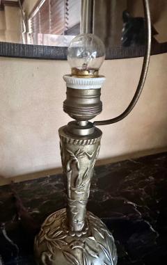  Wiener Werkst tte Unique Hand Hammered Brass Lamp Wiener Werkstatte - 3794407