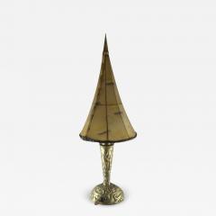  Wiener Werkst tte Unique Hand Hammered Brass Lamp Wiener Werkstatte - 3796169