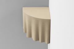 Wil n Jong Duk Quartz Sand Wall Mounted Side Table - 4352969