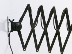  Wilhelm Bader Huge Adjustable Bauhaus Scissor Wall Lamp by Wilhelm B der Germany 1930s - 3923340