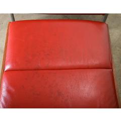  Wilkhahn Pair of German Leather Armchairs Ottoman by Wilkhahn - 4157467