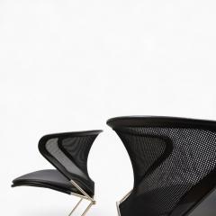  Wilkhahn Set of 2 Wilkhahn Nuvola conference dining room chairs by Herbert Ohl 1980 - 4737840