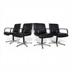  Wilkhahn Set of 4 Wilkhahn Delta swivel chairs by Delta Design 1970 - 4741923