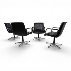  Wilkhahn Set of 4 Wilkhahn Delta swivel chairs by Delta Design 1970 - 4741924