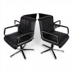  Wilkhahn Set of 4 Wilkhahn Delta swivel chairs by Delta Design 1970 - 4741926