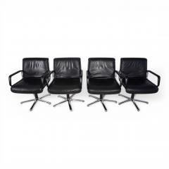  Wilkhahn Set of 4 Wilkhahn Delta swivel chairs by Delta Design 1970 - 4741927