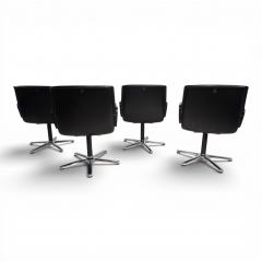  Wilkhahn Set of 4 Wilkhahn Delta swivel chairs by Delta Design 1970 - 4741929