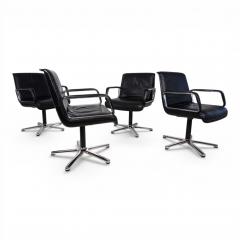  Wilkhahn Set of 4 Wilkhahn Delta swivel chairs by Delta Design 1970 - 4741931
